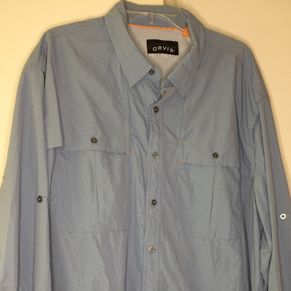 Mens Orvis fishing shirt